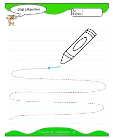 Çizgi Çalışma Sayfaları